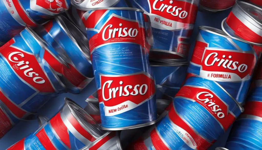 trans fats in crisco