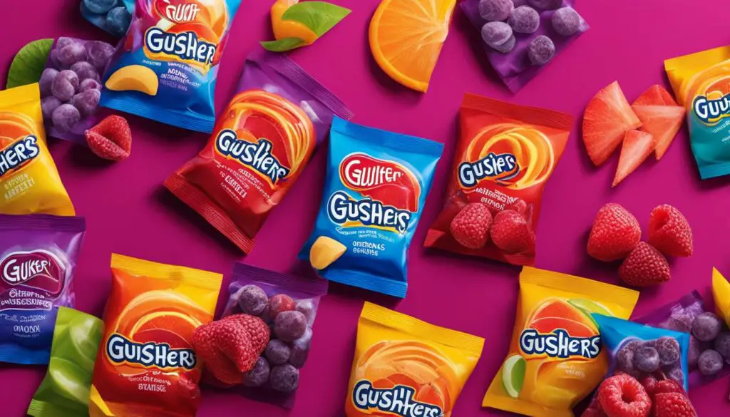 Gushers redesign