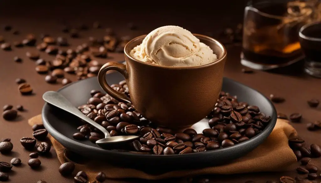 Haagen-Dazs coffee ice cream texture