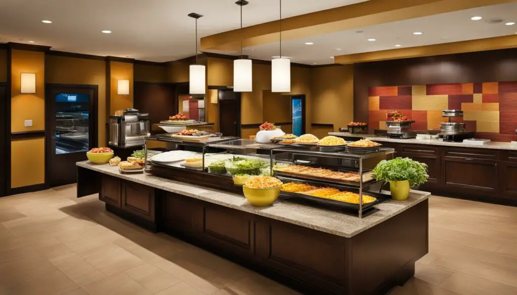 Hampton Inn breakfast options