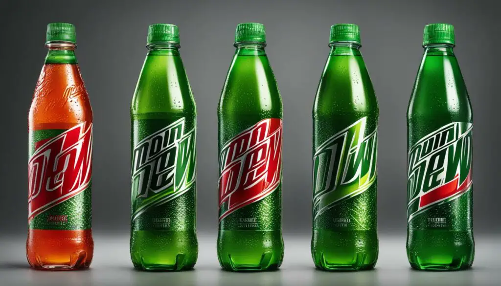 Mountain Dew Through the Years