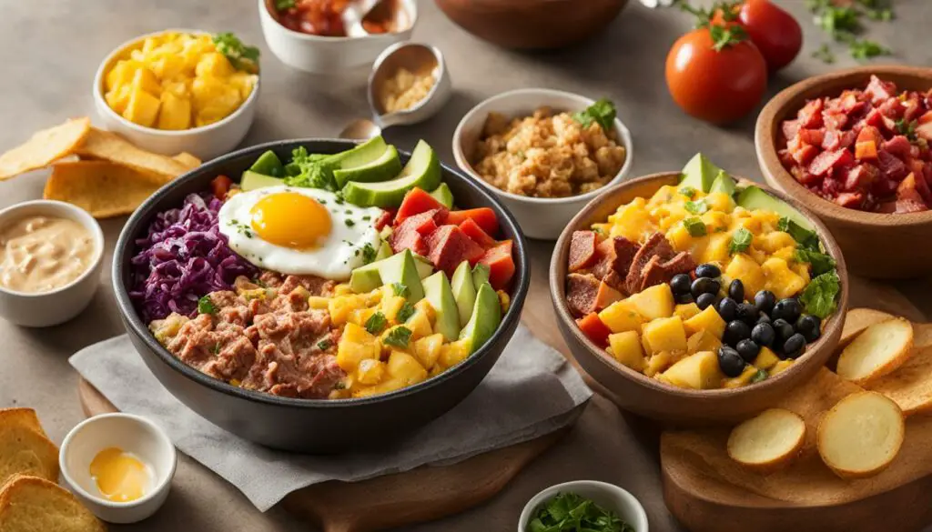 Qdoba Breakfast Bowl