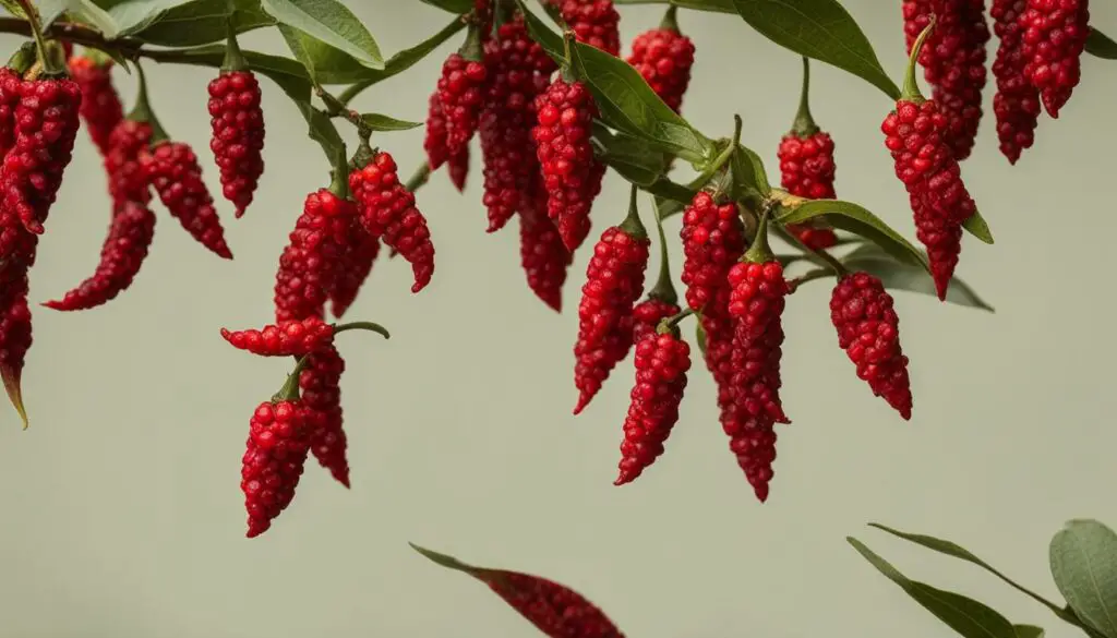 Sichuan peppers
