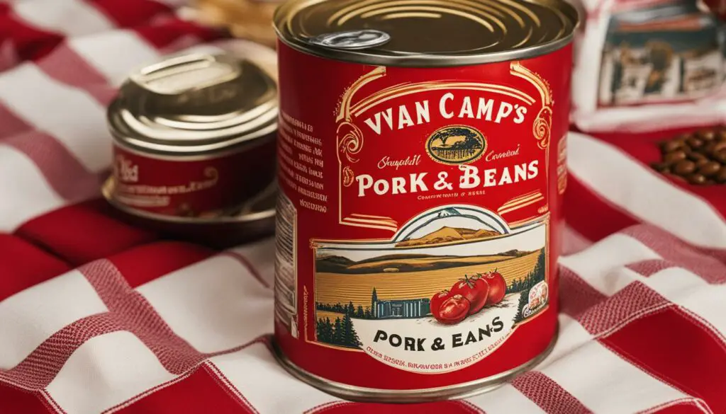 Van Camp's pork and beans
