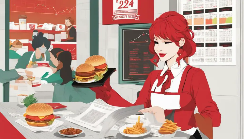 Wendy's Annual Report and Menu Changes