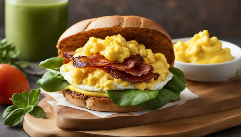 Whole Foods breakfast sandwich