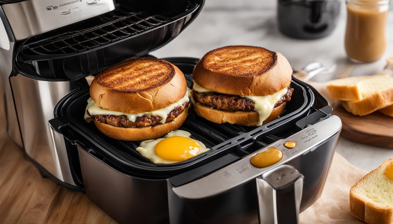 Air Fry Jimmy Dean Breakfast Sandwiches Easily