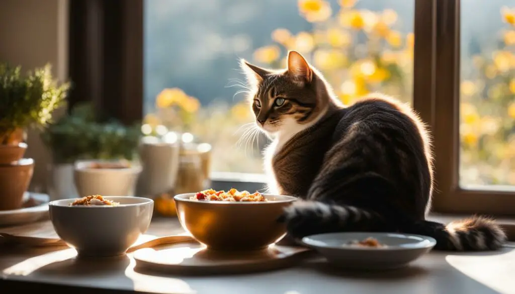 benefits of regular meals for cats