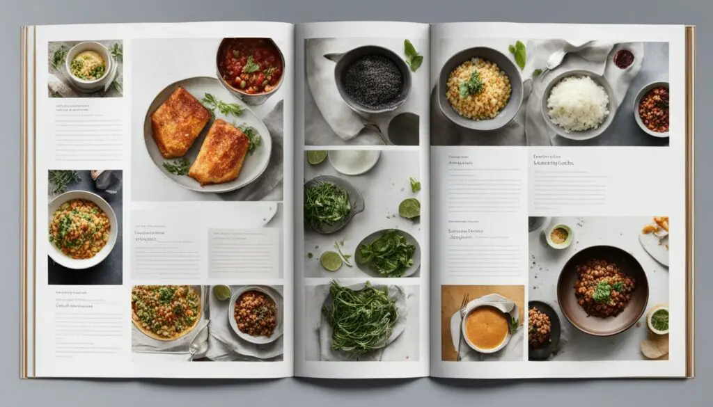 cookbook layout