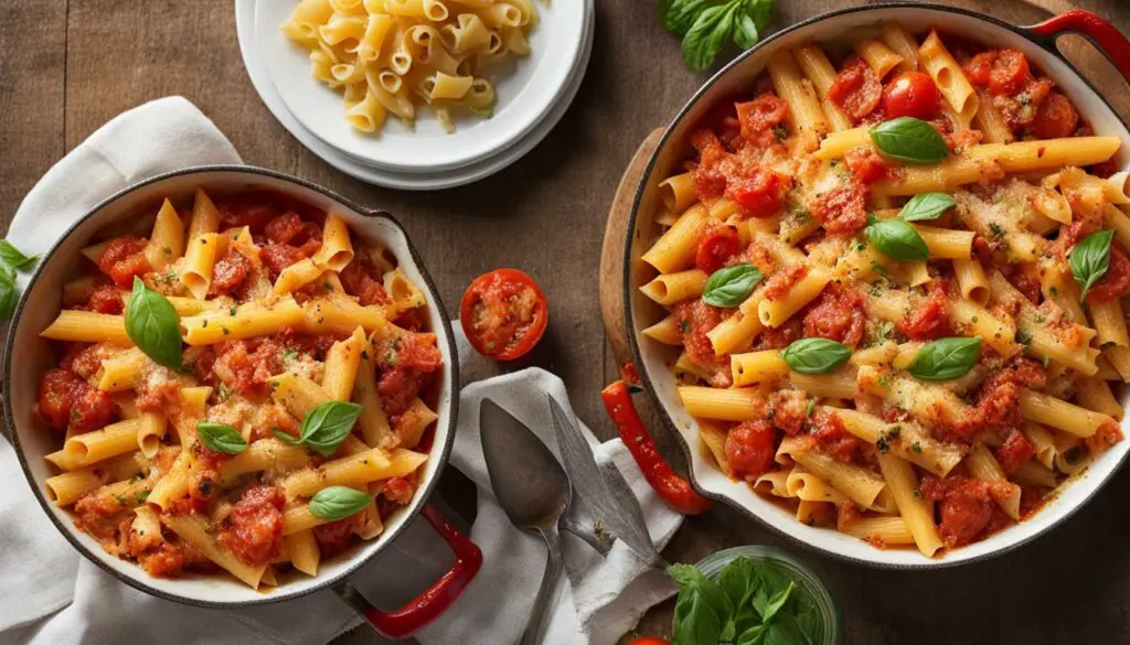 diced tomatoes pasta