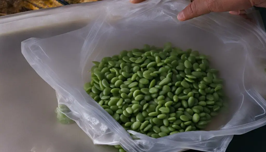 freezing lima beans