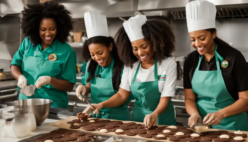 girl scout cookie bakers