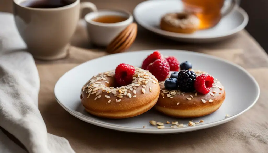 healthy breakfast donuts