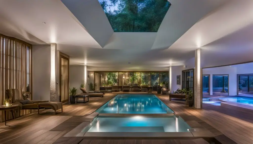 indoor heated swimming pool