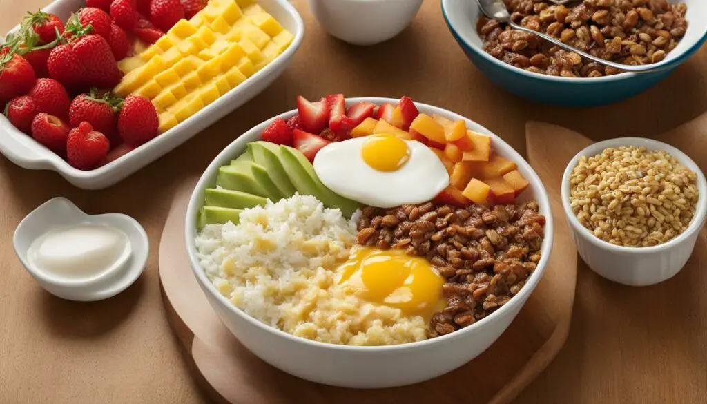 nutritional profile jimmy dean breakfast bowls