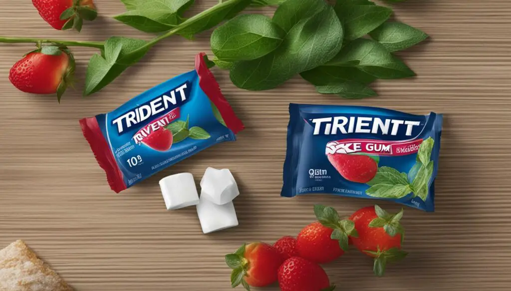 trident gum ingredients