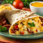 what to eat with breakfast burritos