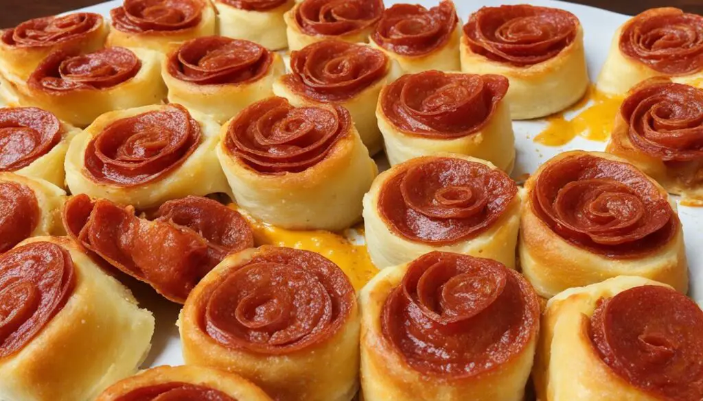 Homemade Pepperoni Pizza Rolls
