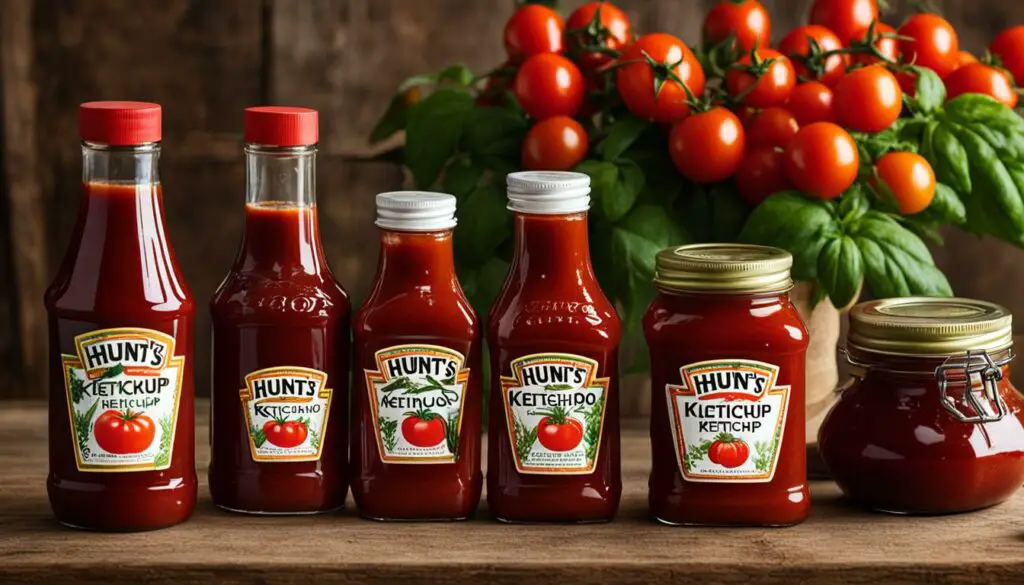Hunt's Ketchup Product Line