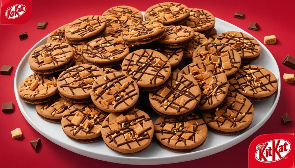 Kit Kat Bites with Lotus Biscoff
