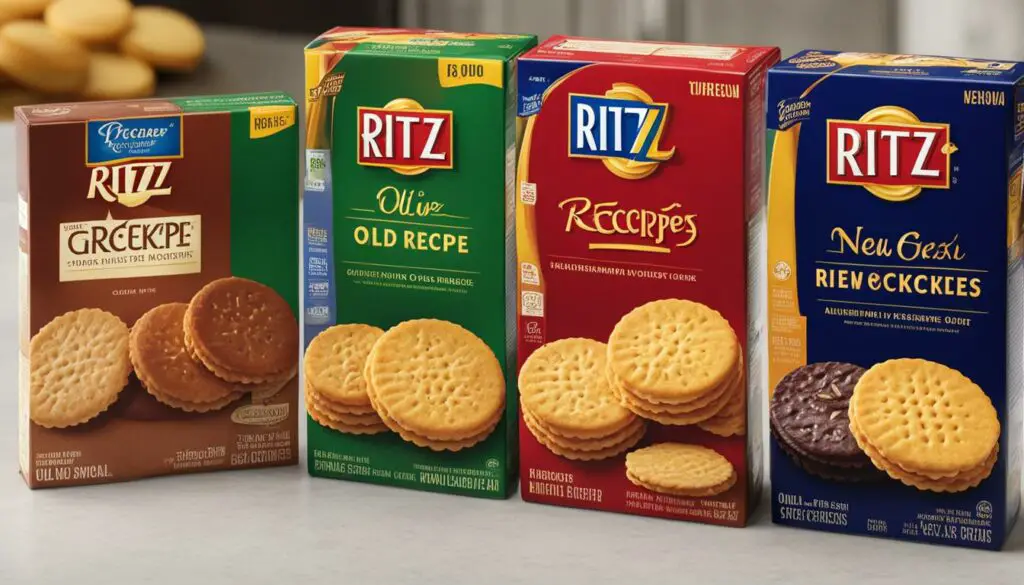 Ritz Crackers Nutritional Changes