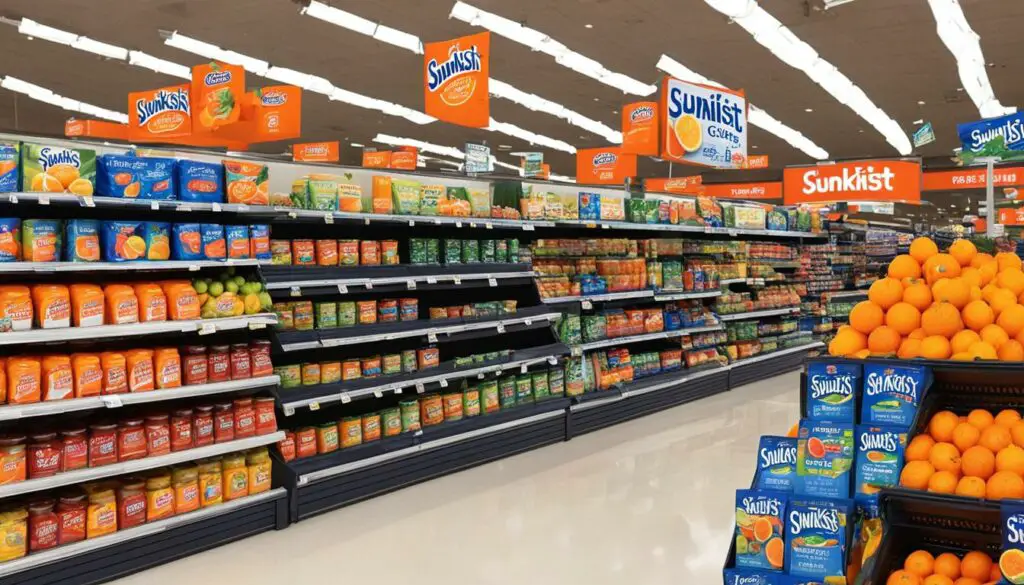 Where to buy Sunkist citrus products