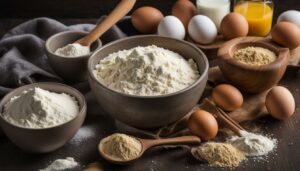 does gluten free flour change a recipe