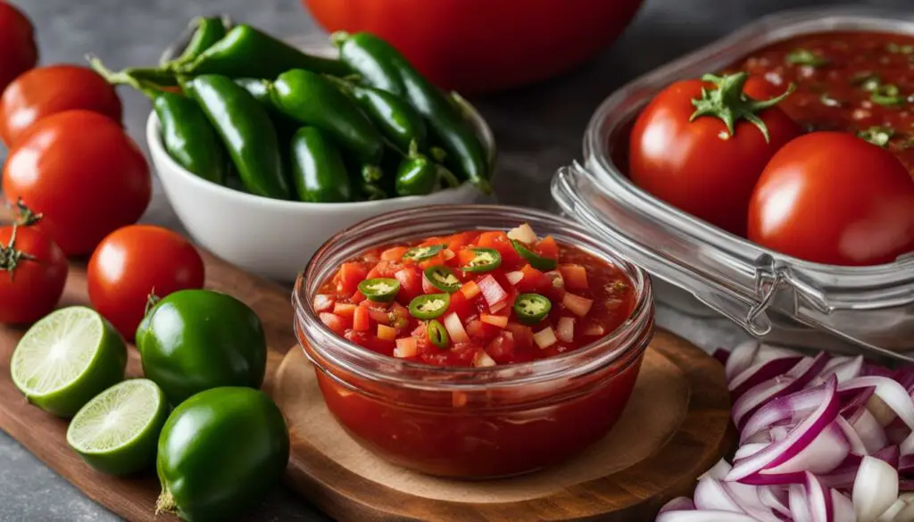 salsa canning recipe
