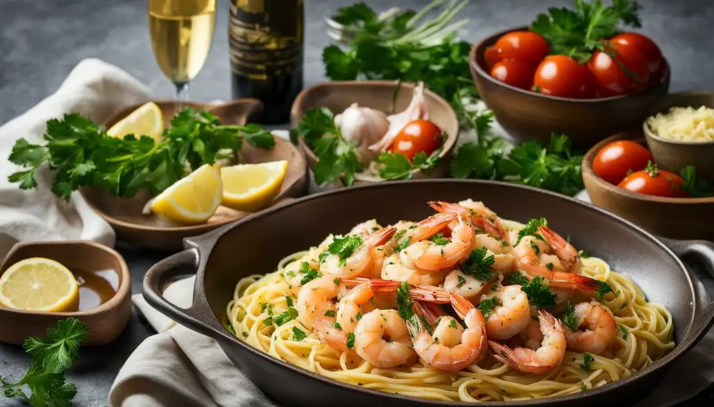 shrimp scampi ingredients