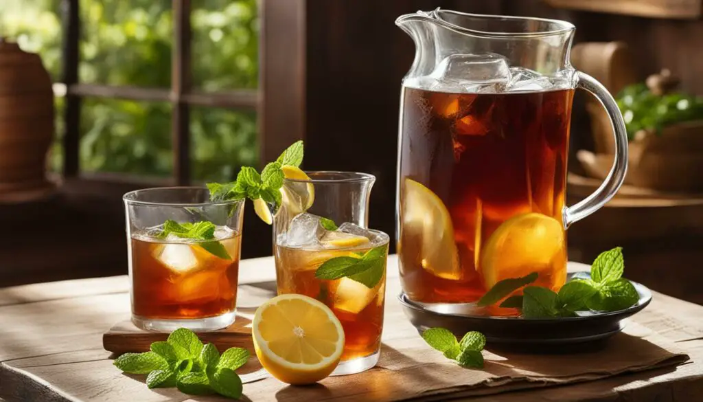 swiss farms tea cooler ingredients