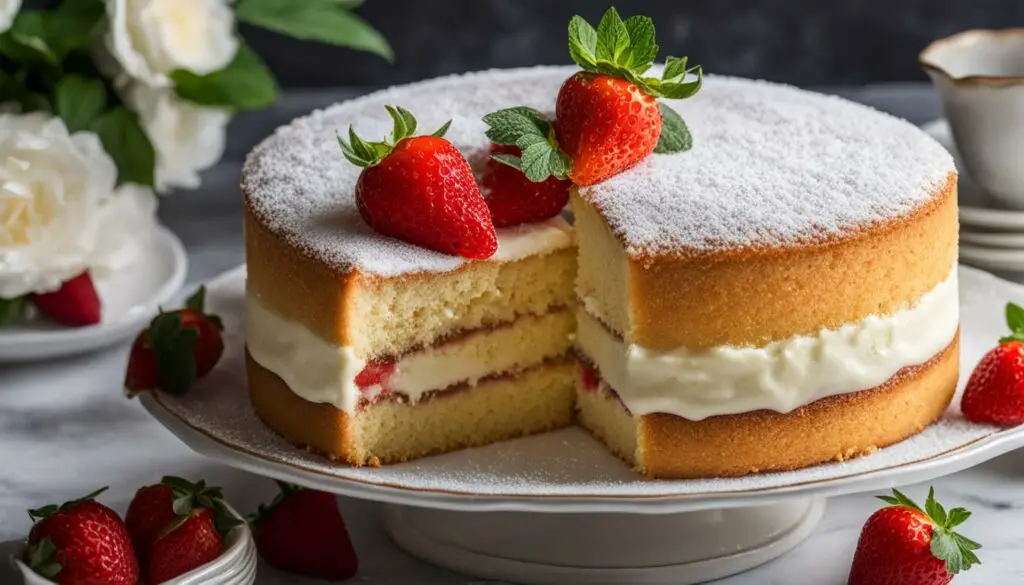 vanilla sponge cake recipe