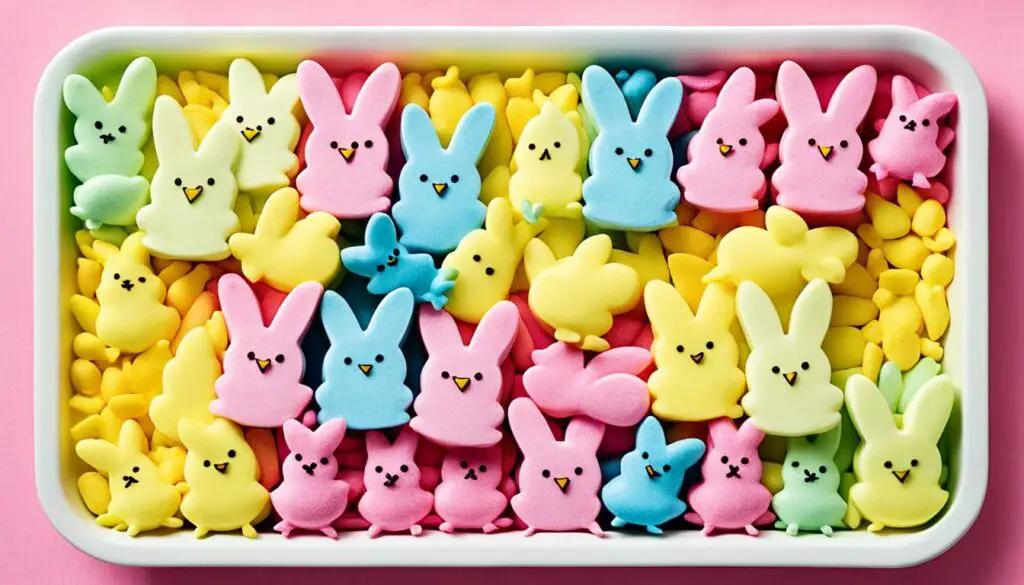 Classic Peeps flavors