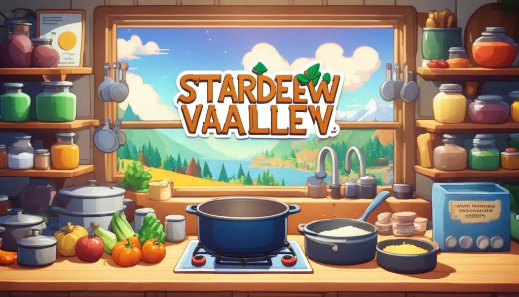 Cooking in Stardew Valley without a recipe