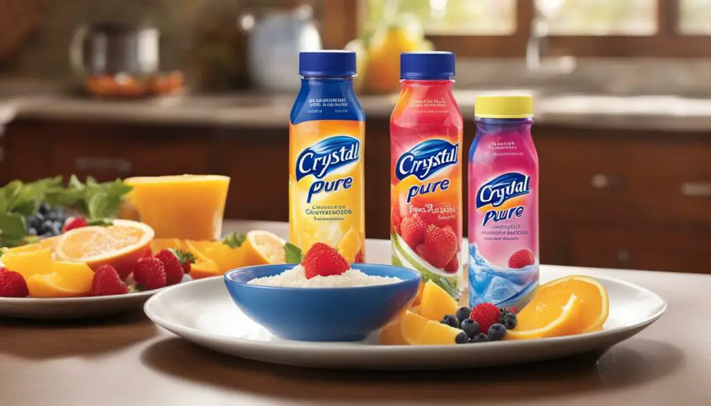 Crystal Light nutritional information