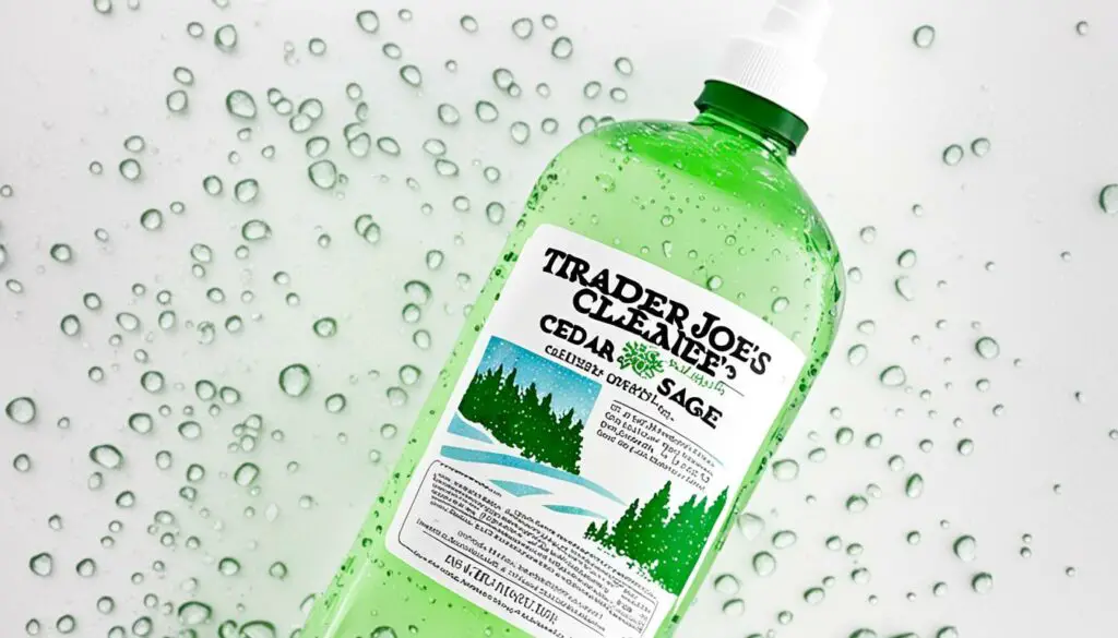 Trader Joe's Cedar Sage Cleaner