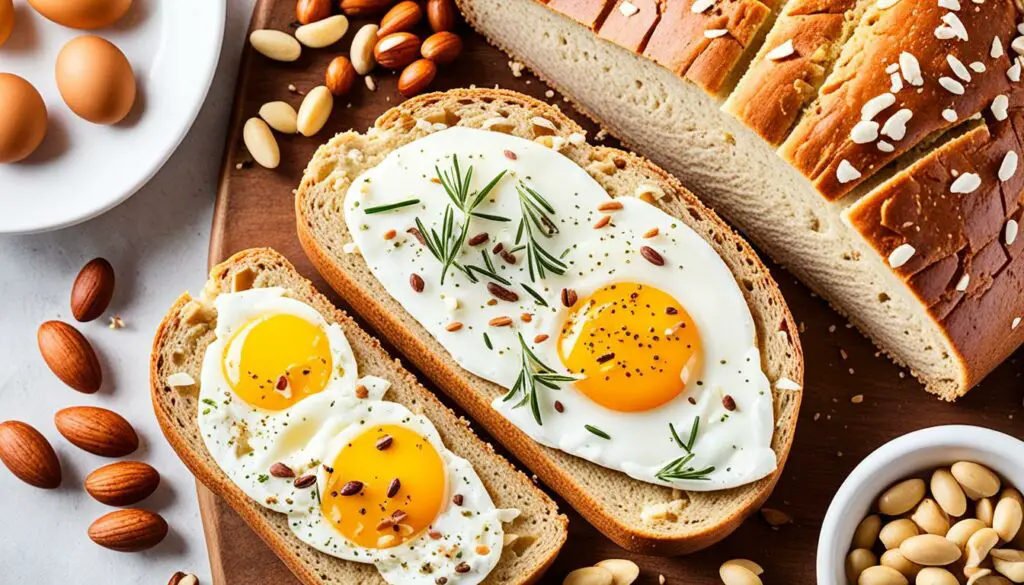 benefits of using egg in bread