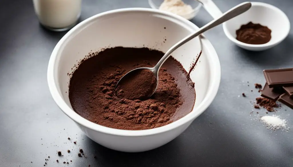 cocoa replacement in recipe