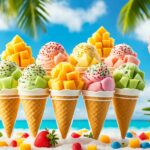 does ice cream recipe change in the summer
