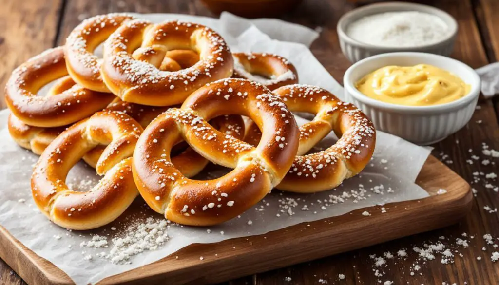 homemade pretzels