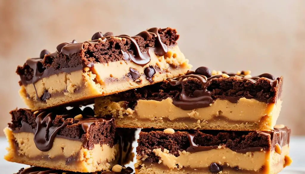 homemade tagalongs cookie bars