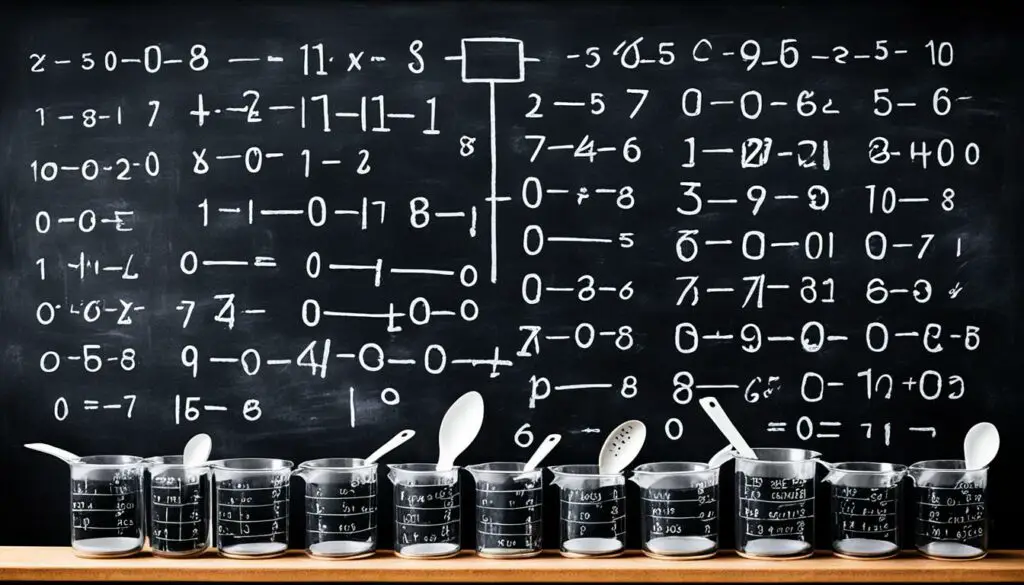 math for scaling recipe