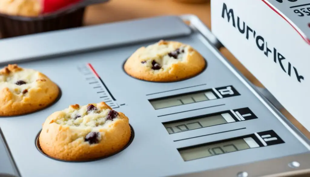 oven temperature for baking muffins