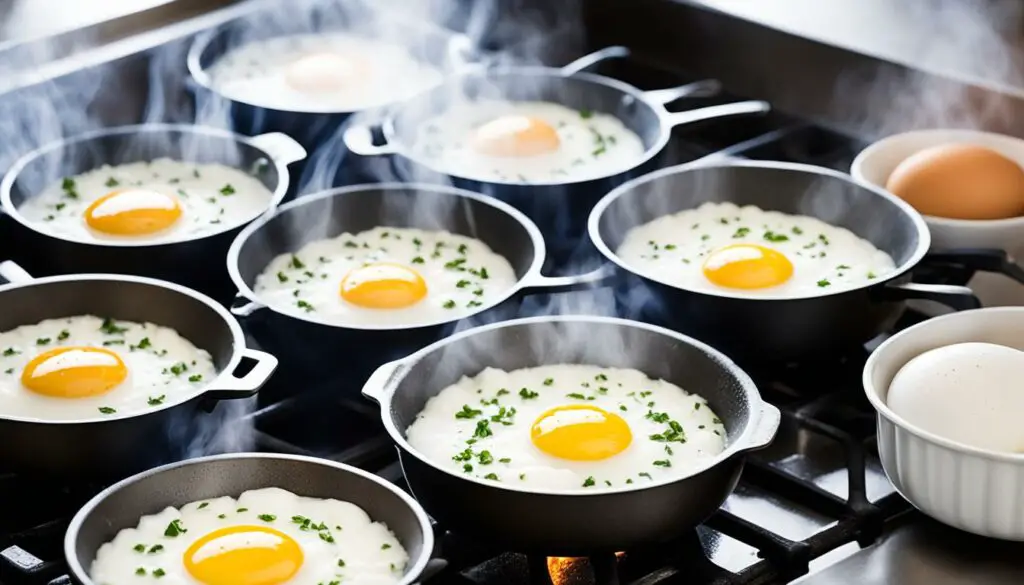 safely cook eggs