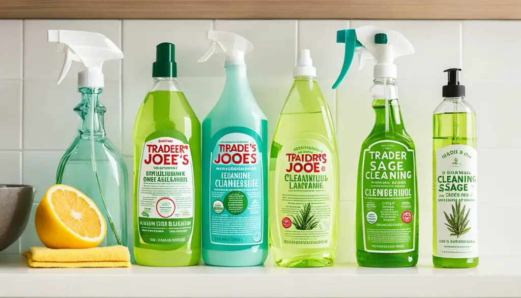 trader joes cleaning products