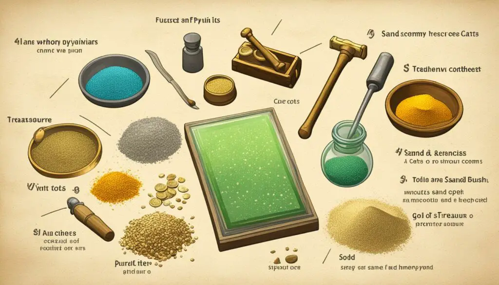 vial of sands recipe materials