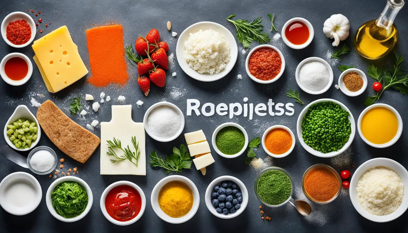 what is the difference between recipe and ingredients