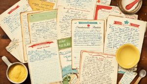 what to do with old recipe cards