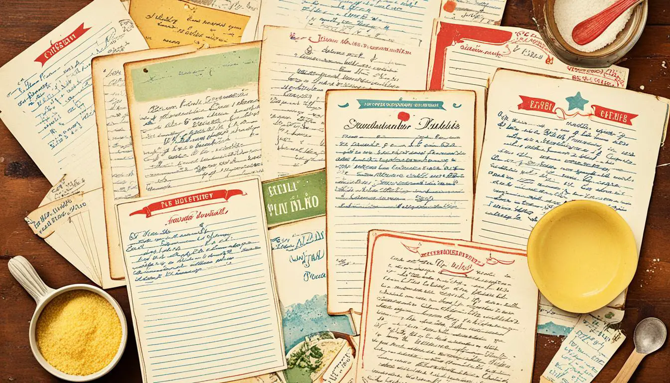 what to do with old recipe cards