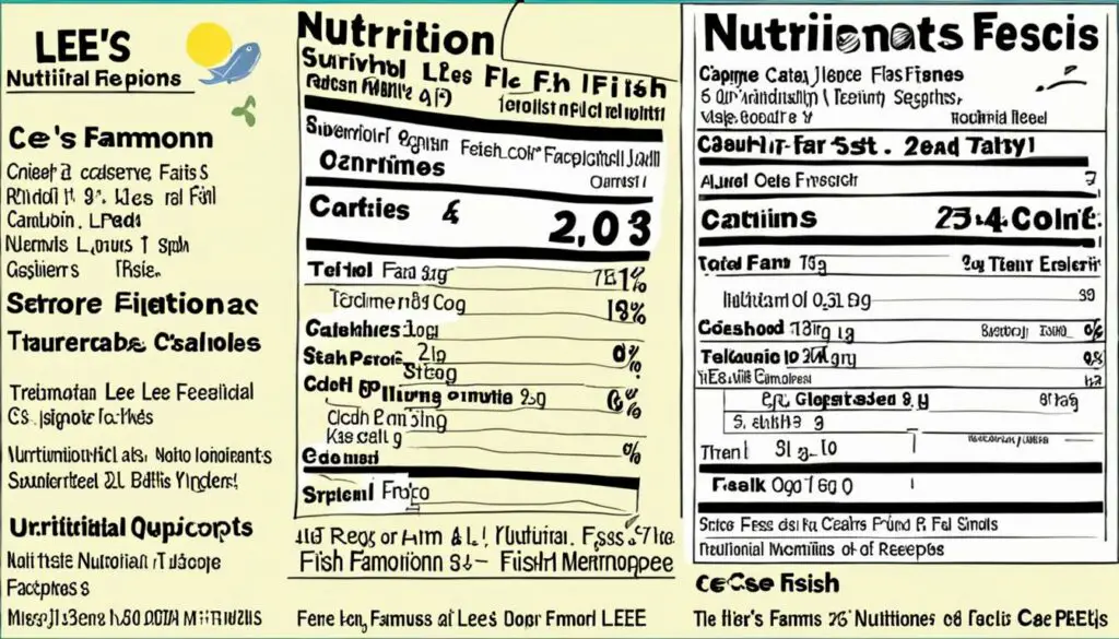 Lee's Famous Recipe Nutritional Information