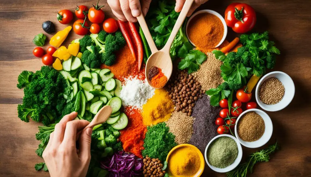 comma in ingredient preparation